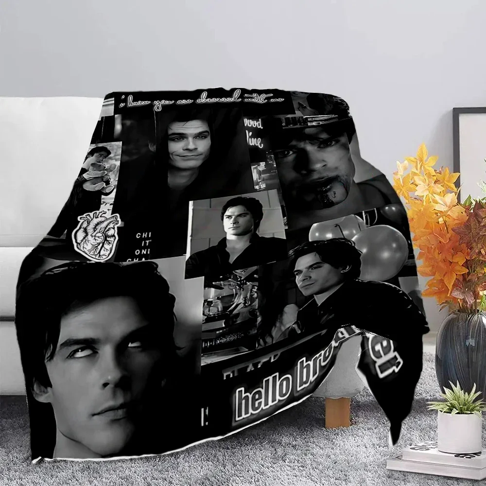 Damon Salvatore The Vampire Diaries Blanket Picnic Blankets Warm Blanket Soft and Comfortable Blanket Home Travel Birthday Gift
Damon Salvatore The Vampire Diaries Blanket Picnic Blankets Warm Blanket Soft and Comfortable Blanket Home Travel Birthday Gift