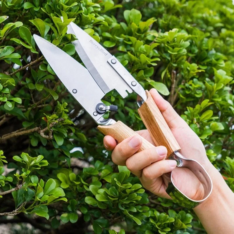 Garden Pruning Shears Stainless Steel Household Bonsai Pruing Trimming Scissors Lawn Shaping Gardening Pruning Hand Tool
Garden Pruning Shears Stainless Steel Household Bonsai Pruing Trimming Scissors Lawn Shaping Gardening Pruning Hand Tool