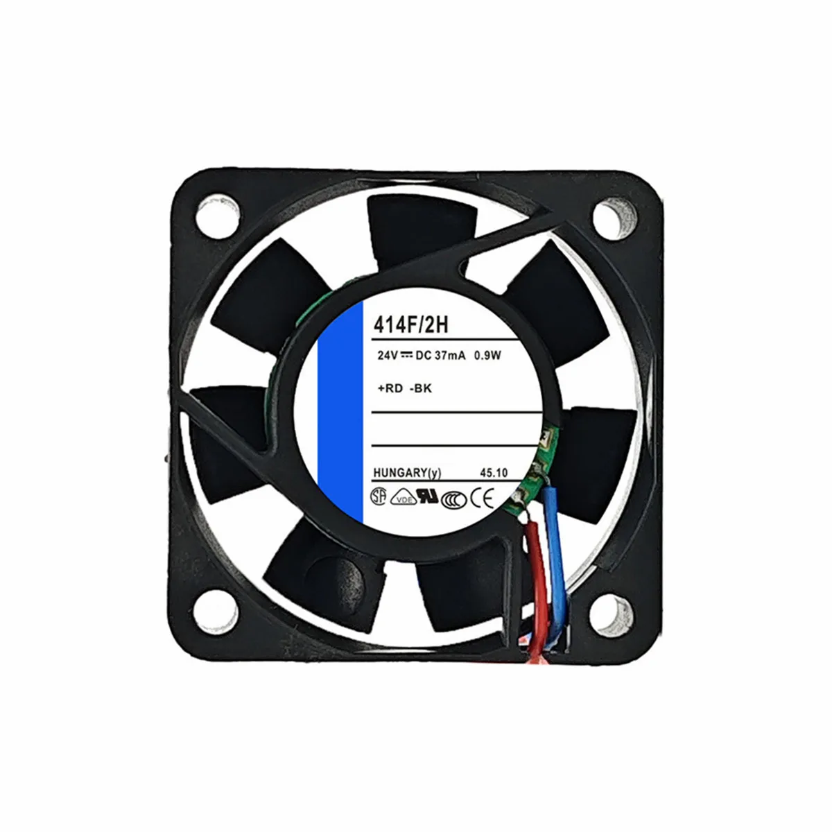 412F/2H 12V 0.067A 0.8W 4CM 4025 40mm*40mm*25mm 3-Wire Cooling Fan
412F/2H 12V 0.067A 0.8W 4CM 4025 40mm*40mm*25mm 3-Wire Cooling Fan
