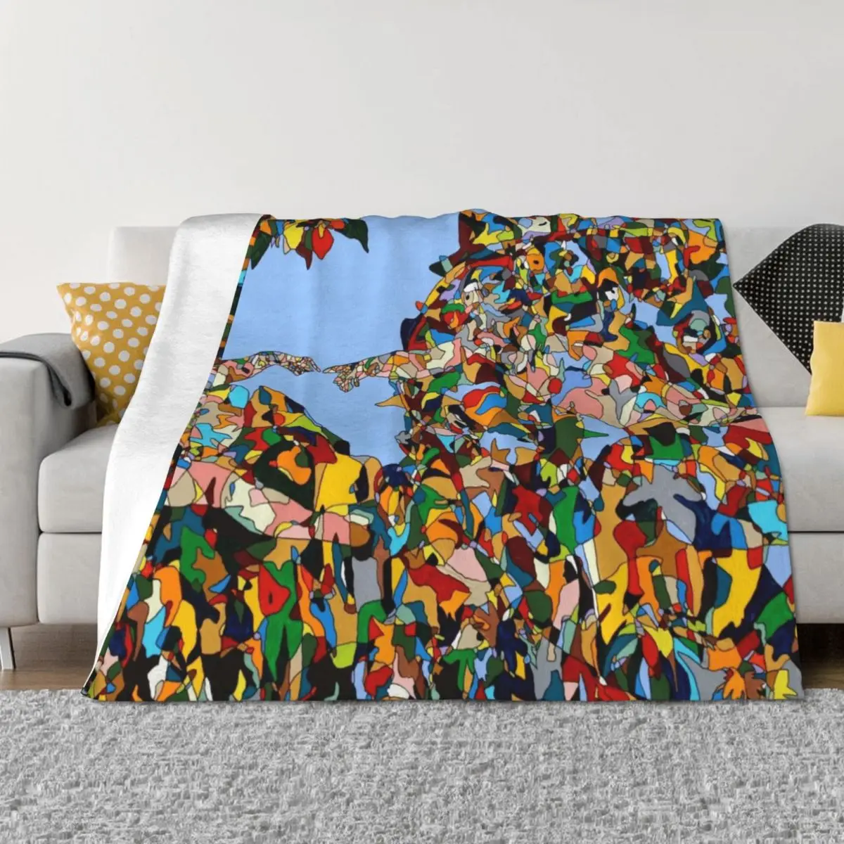Recreation of Adam Throw Blanket christmas decoration Decorative Throw Thins Plaid Blankets
Recreation of Adam Throw Blanket christmas decoration Decorative Throw Thins Plaid Blankets