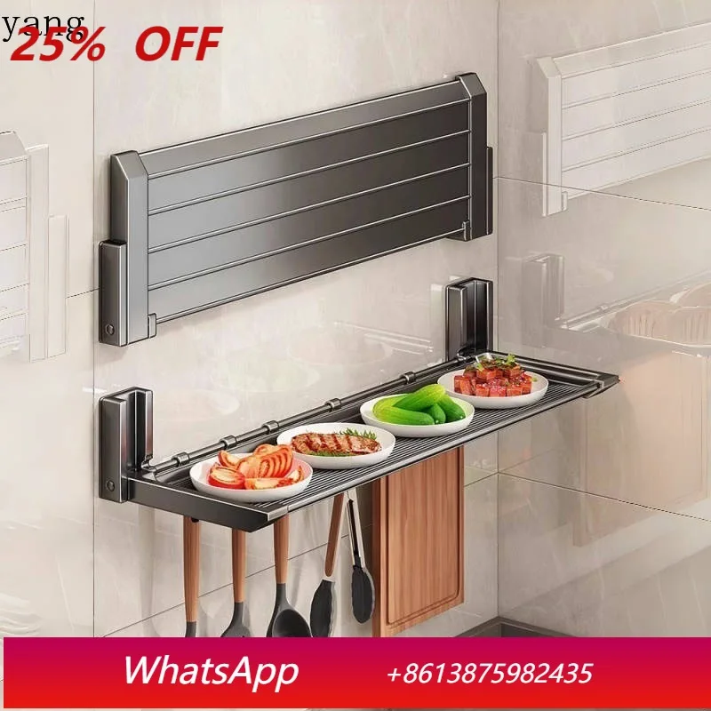 LH Kitchen Vegetable Shelf No Punching Wall Mounted Foldable Storage Rack
LH Kitchen Vegetable Shelf No Punching Wall Mounted Foldable Storage Rack