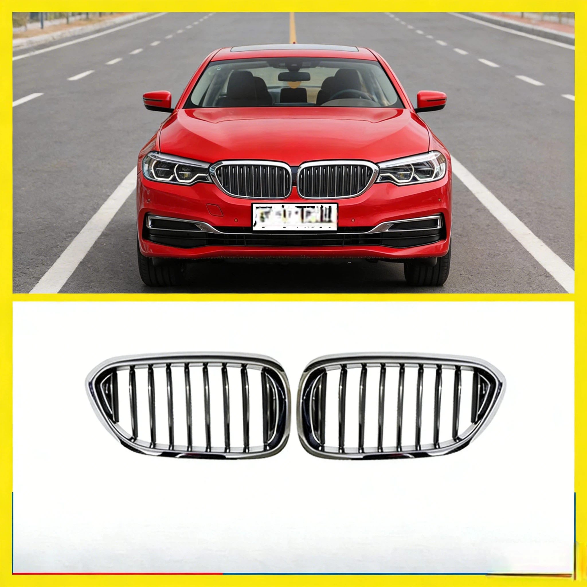 Для BMW L/R передняя средняя сетка решетки радиатора с железным покрытием G30 G31 G38 5Series 525LI 528LI 530LI 540LI 18-21 хромированная центральная решетка
Для BMW L/R передняя средняя сетка решетки радиатора с железным покрытием G30 G31 G38 5Series 525LI 528LI 530LI 540LI 18-21 хромированная центральная решетка