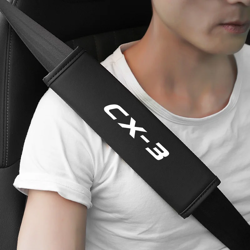 2Pcs Leather Car Seat Belt Shoulder Protector Cover Safety Belt Padding Pad For Mazda CX-3 Seat Belt Decoration
2Pcs Leather Car Seat Belt Shoulder Protector Cover Safety Belt Padding Pad For Mazda CX-3 Seat Belt Decoration