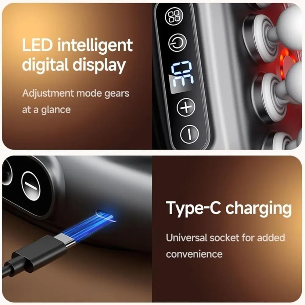 Высокочастотный вибрационный массажер с 16 головками, быстрое восстановление, 30 уровней интенсивности, массажер для талии, многофункциональное использование
Высокочастотный вибрационный массажер с 16 головками, быстрое восстановление, 30 уровней интенсивности, массажер для талии, многофункциональное использование