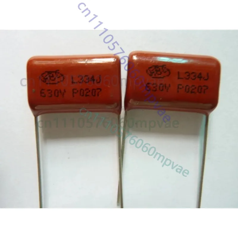 50pcs CBB 334 630V 334J CBB21 0.33uF 330nF P20 Metallized Polypropylene Film Capacitor
50pcs CBB 334 630V 334J CBB21 0.33uF 330nF P20 Metallized Polypropylene Film Capacitor