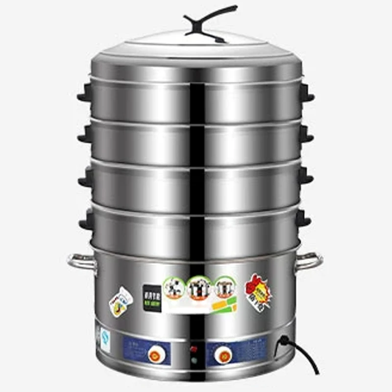 4-Tier Large Electric Steamer High-Capacity, Multi-Functional Home Steamer for Steamed Buns Extra-Large Electric Ste(Customized)
4-Tier Large Electric Steamer High-Capacity, Multi-Functional Home Steamer for Steamed Buns Extra-Large Electric Ste(Customized)