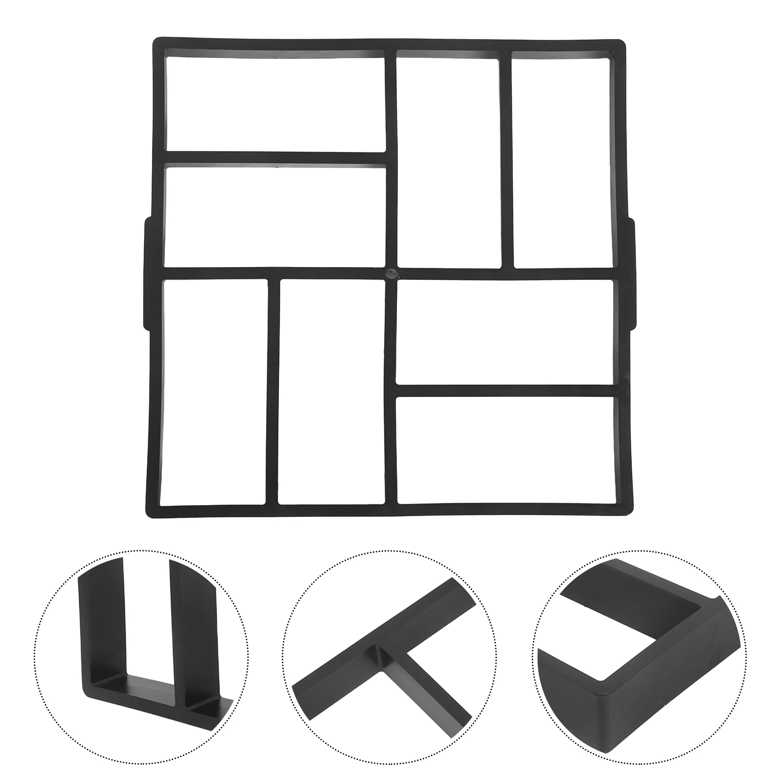 Cement Molds for Patio Path Maker Reusable Plastic Garden Pave Brick Mould Concrete Outdoor Stepping Stones Paver Mold
Cement Molds for Patio Path Maker Reusable Plastic Garden Pave Brick Mould Concrete Outdoor Stepping Stones Paver Mold