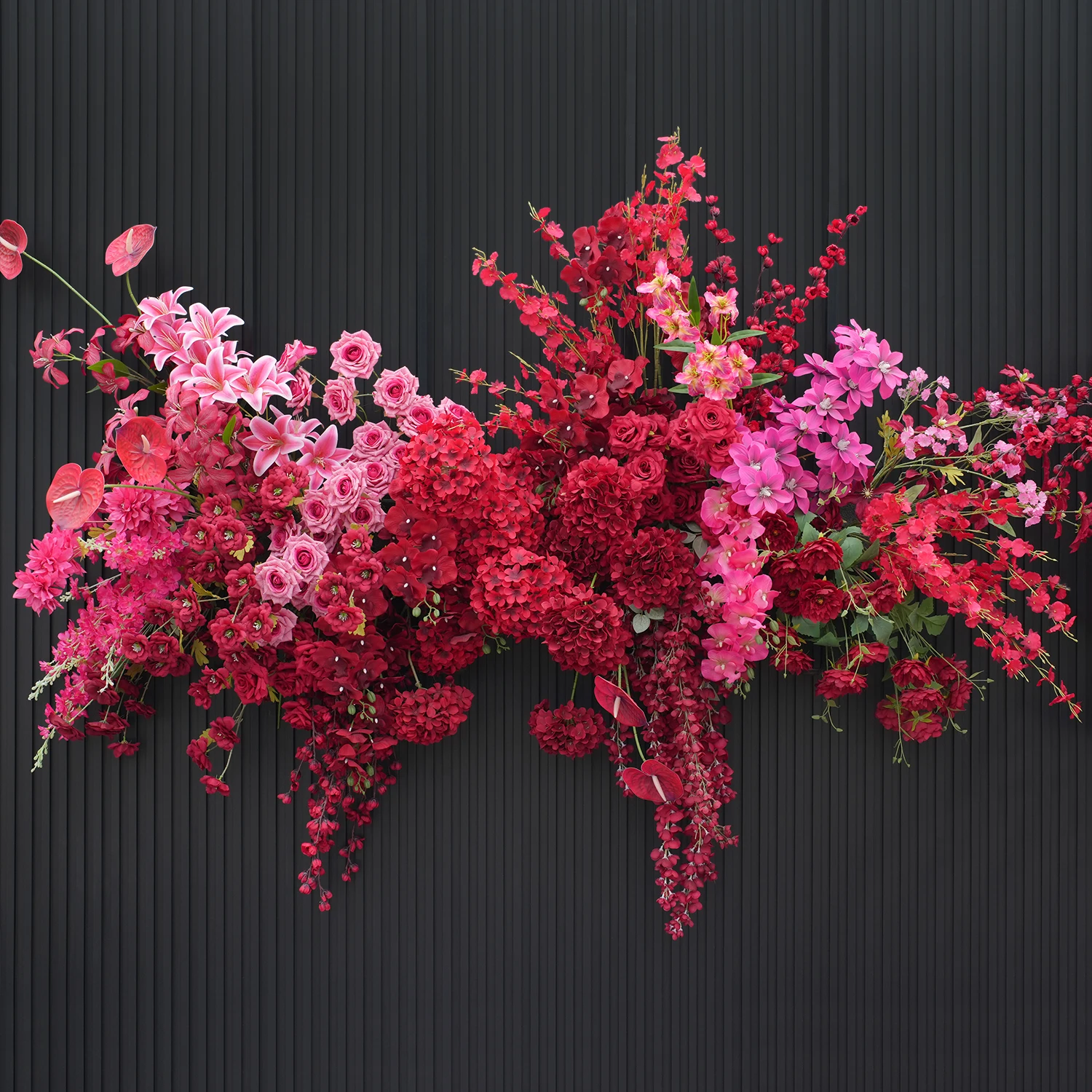 Rose Red Artificial Flower Arrangement Wedding Decor Hang Flower row Table Centerpieces Floral Ball Backdrop Stand Flower Row
Rose Red Artificial Flower Arrangement Wedding Decor Hang Flower row Table Centerpieces Floral Ball Backdrop Stand Flower Row