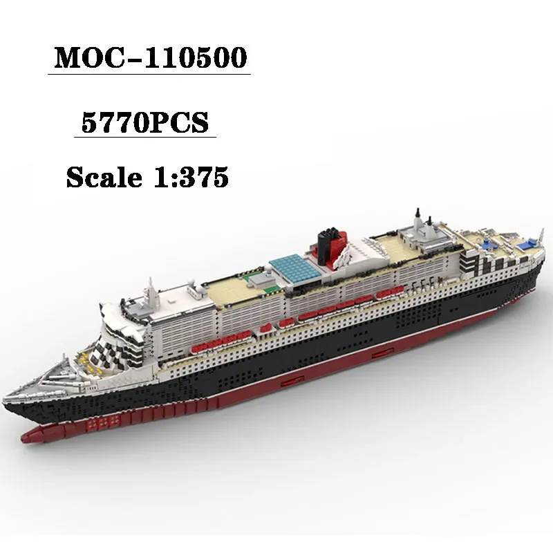 Building Block MOC-110500 Ship Model Toy 5770PCS Adult and Children's Puzzle Education Birthday Christmas Toy Gift Ornaments
Building Block MOC-110500 Ship Model Toy 5770PCS Adult and Children's Puzzle Education Birthday Christmas Toy Gift Ornaments