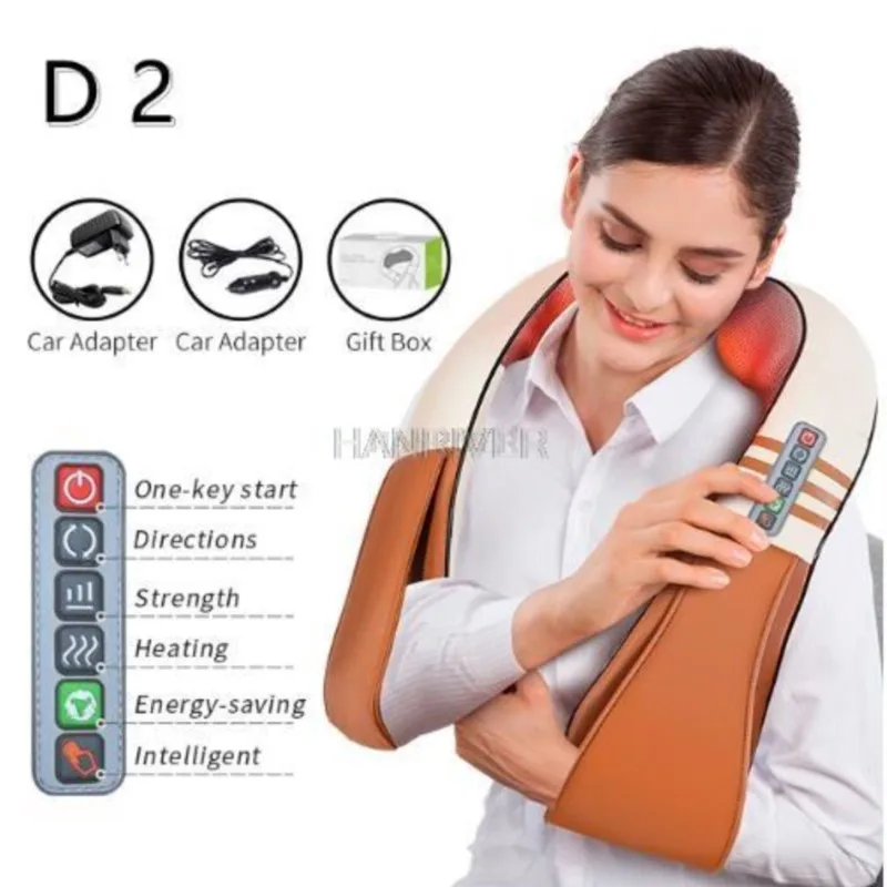 Knead and massage shoulder, back, and waist. Multi-functional neck and shoulder massager for cervical spine
Knead and massage shoulder, back, and waist. Multi-functional neck and shoulder massager for cervical spine