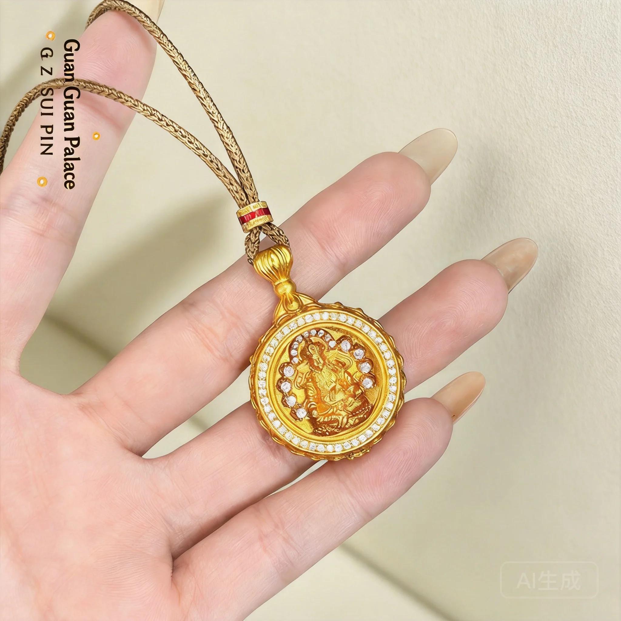 Women's Tibetan Style Sand Gold Pendant Necklace Inlaid Zircon Yellow Jambhala Ga Wu Box Cross Vajra Compass For Daily Wear 2026
Women's Tibetan Style Sand Gold Pendant Necklace Inlaid Zircon Yellow Jambhala Ga Wu Box Cross Vajra Compass For Daily Wear 2026