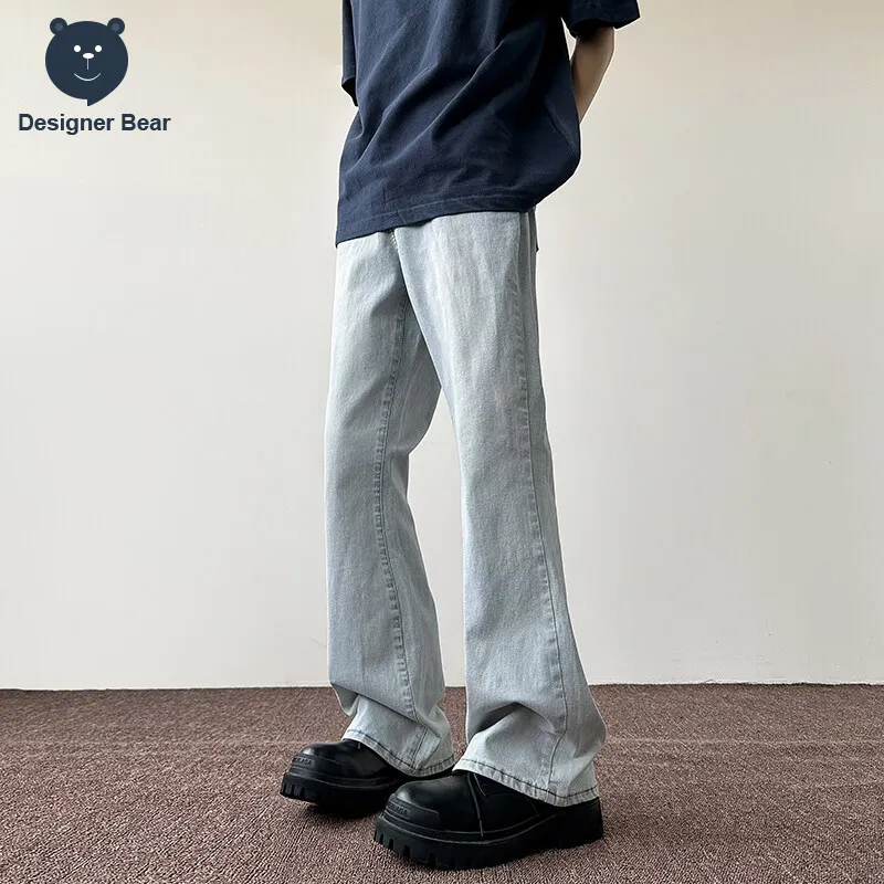 Brand Clothing Men's Flare Jeans Cotton Flared Bootcut Denim Pants Trumpet Slim Trousers Streetwear Plus Size 5XL Spring Summer
Brand Clothing Men's Flare Jeans Cotton Flared Bootcut Denim Pants Trumpet Slim Trousers Streetwear Plus Size 5XL Spring Summer
