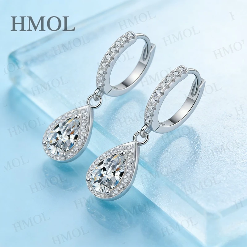 Custom Moissanite Bezel Set Earrings Pear 5x8mm D Color S925 Gold Plated Shiny Earrings for Women Wedding Engagement Jewelry
Custom Moissanite Bezel Set Earrings Pear 5x8mm D Color S925 Gold Plated Shiny Earrings for Women Wedding Engagement Jewelry