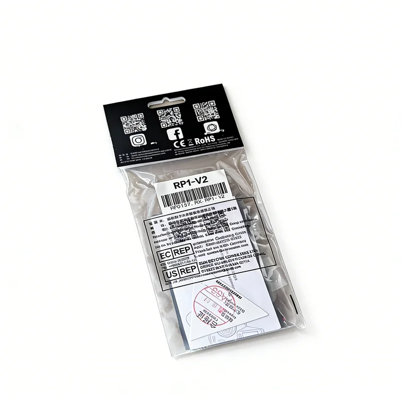 Radiomaster RP1 V2 Nano ELRS 2.4GHz Receiver, EPS8285, SX1281, 10mW Telemetry, 500Hz/1000Hz Refresh, CRSF, 2.2g, for FPV Drone
Radiomaster RP1 V2 Nano ELRS 2.4GHz Receiver, EPS8285, SX1281, 10mW Telemetry, 500Hz/1000Hz Refresh, CRSF, 2.2g, for FPV Drone