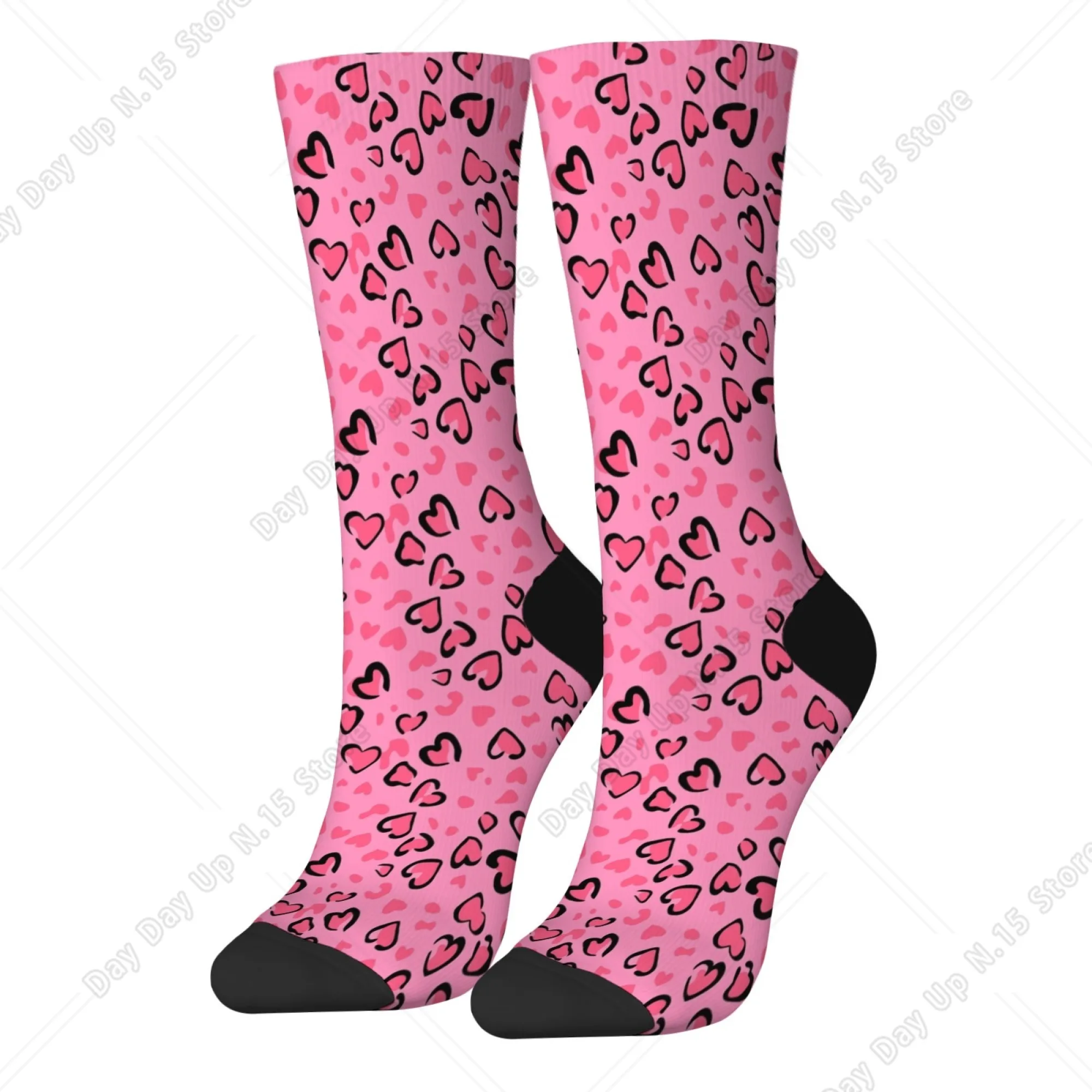 Love Heart Leopard Print Street Hip-Hop Socks Retro Fashion Men's Novelty Funny Happy Outdoor Casual Sports Socks
Love Heart Leopard Print Street Hip-Hop Socks Retro Fashion Men's Novelty Funny Happy Outdoor Casual Sports Socks