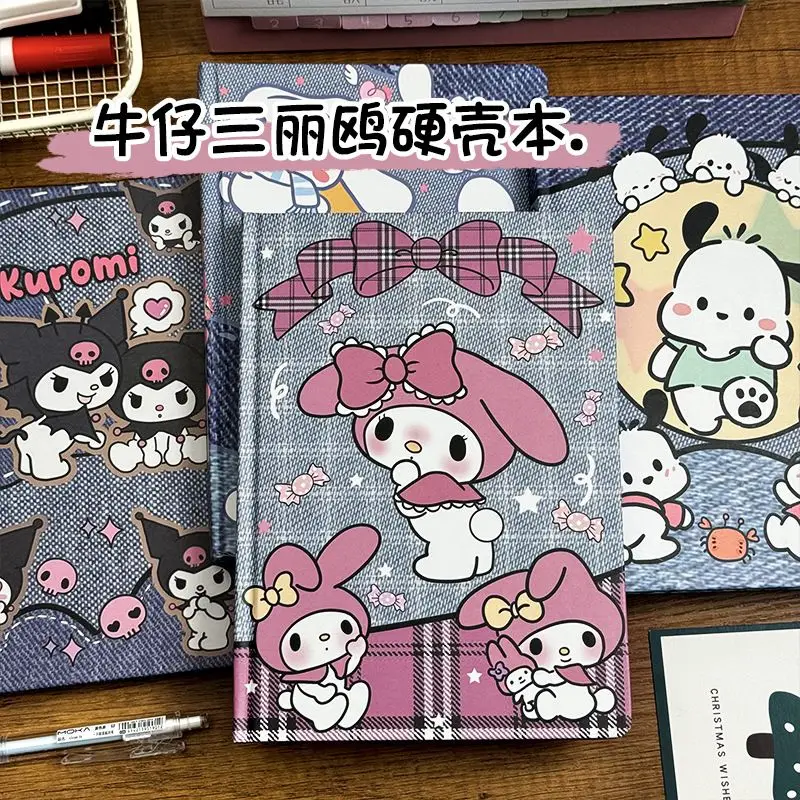 Sweet Cinnamoroll My Melody Anime Kawaii Sanrio Notebook Cute Cartoon Student Diary Hard Shell A5 Notebook Gifts for Kids
Sweet Cinnamoroll My Melody Anime Kawaii Sanrio Notebook Cute Cartoon Student Diary Hard Shell A5 Notebook Gifts for Kids