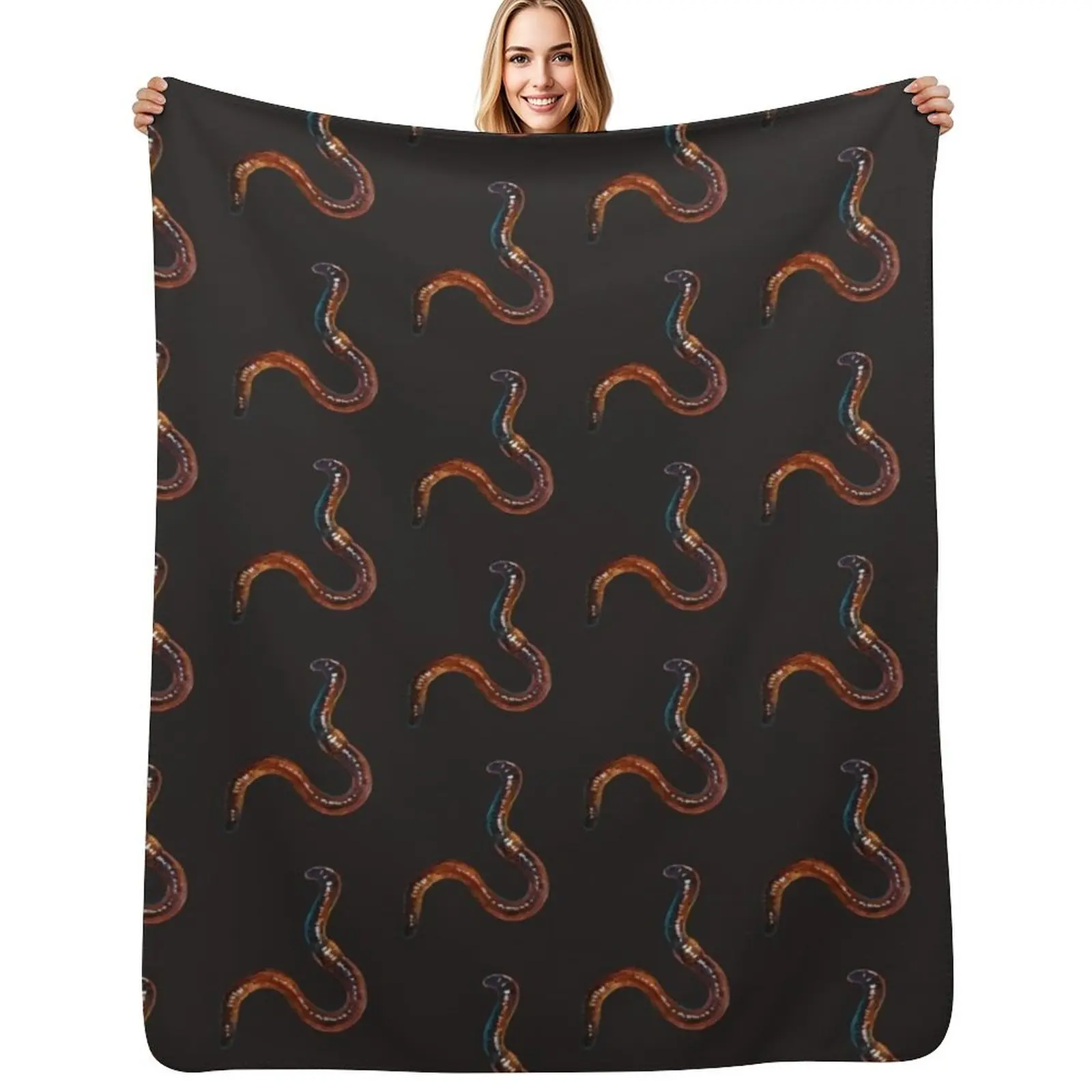 Creepy Cute Earthworm Sticker Throw Blanket Lightweight Cozy Blanket for Bed Sofa
Creepy Cute Earthworm Sticker Throw Blanket Lightweight Cozy Blanket for Bed Sofa