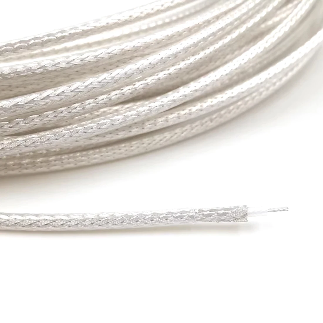 10m RG316 High Temperature White Color OD 2.5 RF Coaxial Cable
10m RG316 High Temperature White Color OD 2.5 RF Coaxial Cable