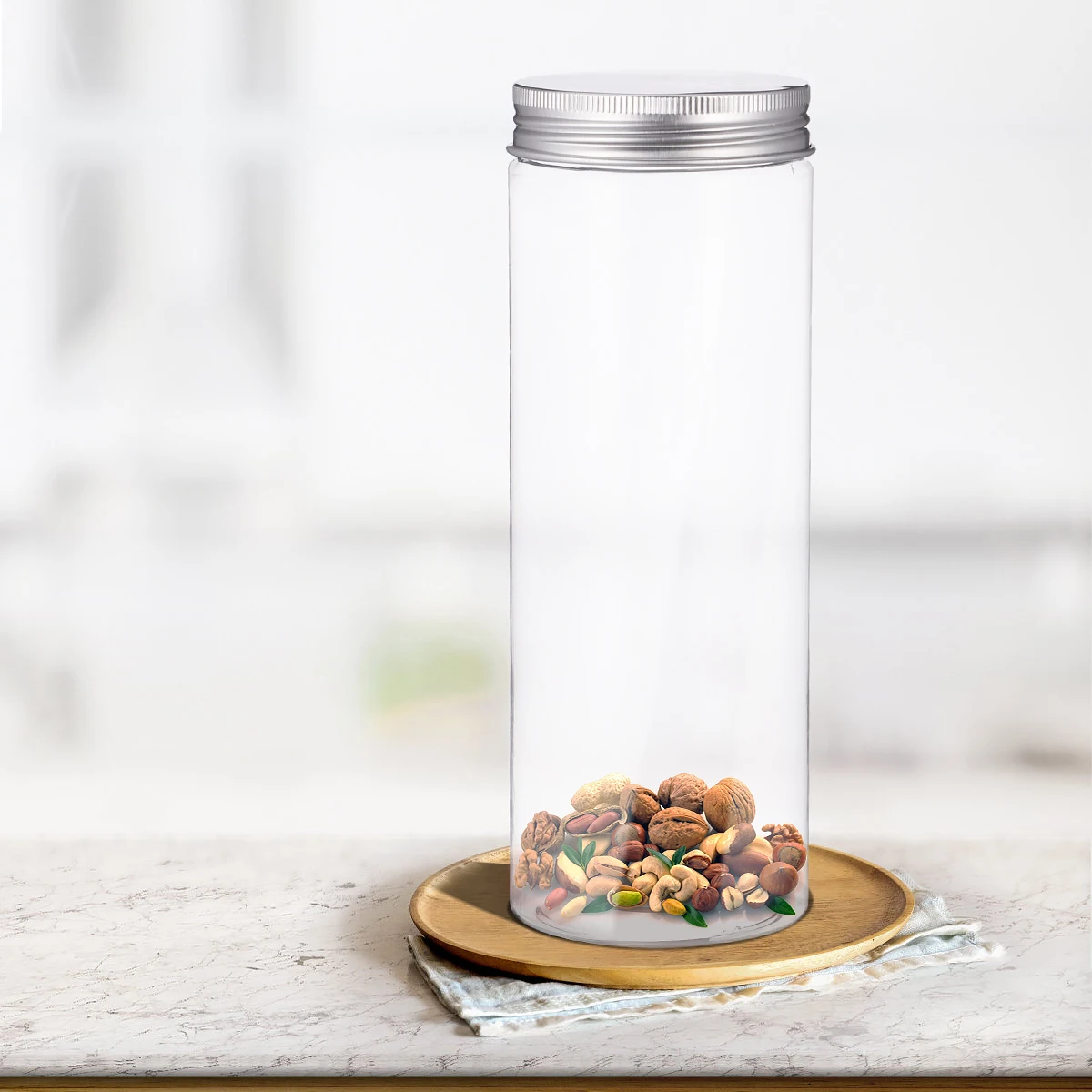 Food Storage Jar Transparent Sealed Canister for Coffee Tea Beans Dried Fruits Container Safe Use Keep Fresh Long Term Storage
Food Storage Jar Transparent Sealed Canister for Coffee Tea Beans Dried Fruits Container Safe Use Keep Fresh Long Term Storage