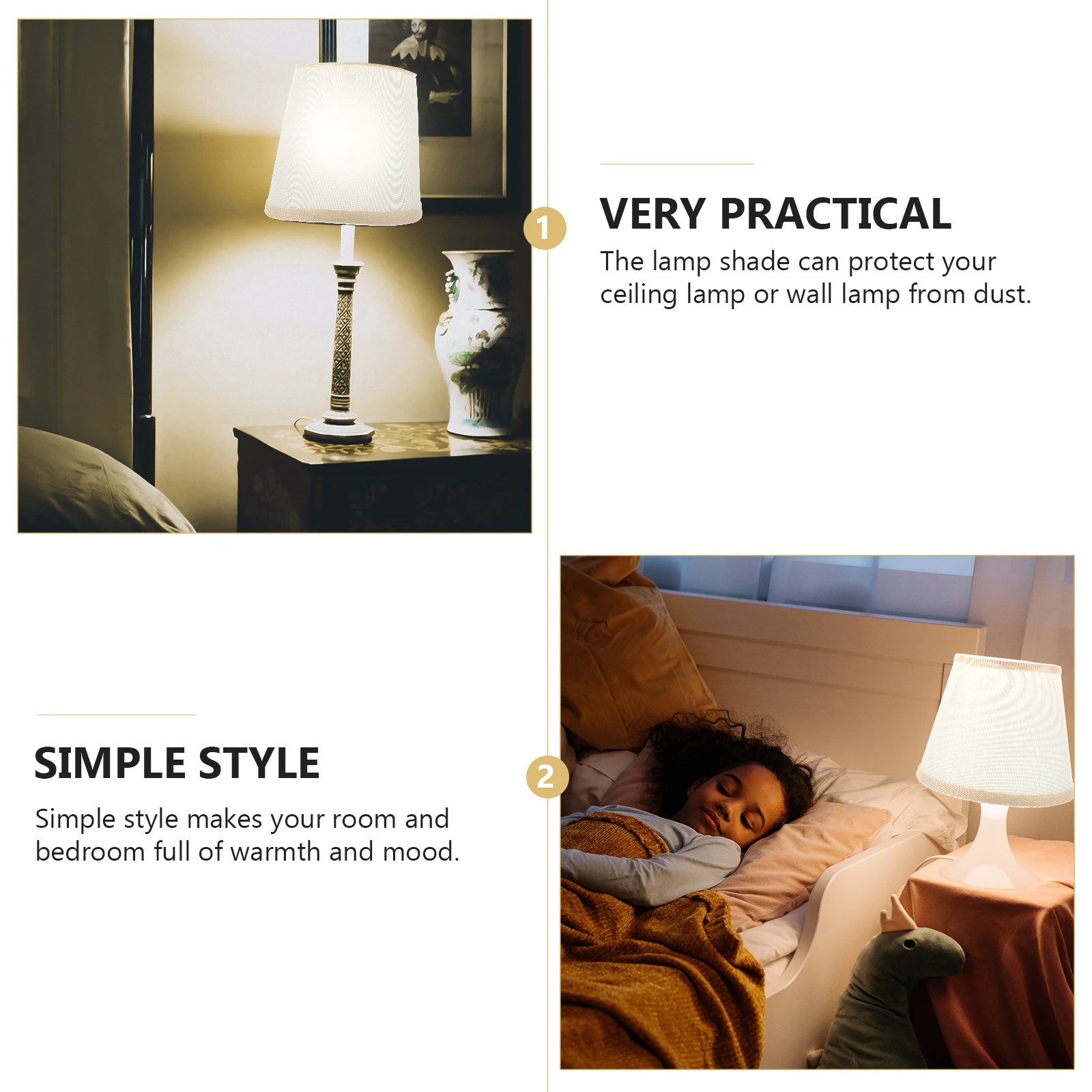 1Pcs Cloth Lampshade Modern Simple Style Home Light Cover Durable Ceiling Wall Floor Lamp Accessory White Home Lampshade
1Pcs Cloth Lampshade Modern Simple Style Home Light Cover Durable Ceiling Wall Floor Lamp Accessory White Home Lampshade