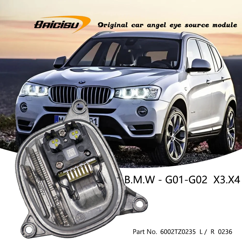 White Daytime Running Light DRL Module 63117466107 LED Boards 7466108 For BMW X3 G01 X4 G02 Adaptive LED Headlight 6002TZ0240
White Daytime Running Light DRL Module 63117466107 LED Boards 7466108 For BMW X3 G01 X4 G02 Adaptive LED Headlight 6002TZ0240