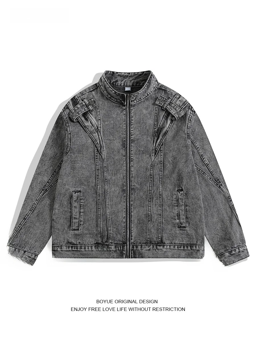 Мужская джинсовая куртка Boyue Heavy Industry на молнии, повседневная верхняя одежда, комбинированная, в мотоциклетном стиле, уличная одежда, весна-осень
Мужская джинсовая куртка Boyue Heavy Industry на молнии, повседневная верхняя одежда, комбинированная, в мотоциклетном стиле, уличная одежда, весна-осень