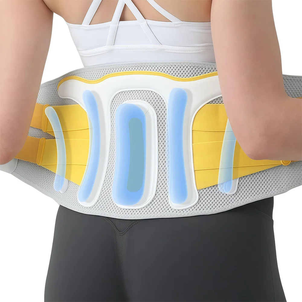 Back Brace with Stainless Steel Plate Support, Adjustable Breathable Lumbar Support for Men Women Women Work Sports Fitness
Back Brace with Stainless Steel Plate Support, Adjustable Breathable Lumbar Support for Men Women Women Work Sports Fitness