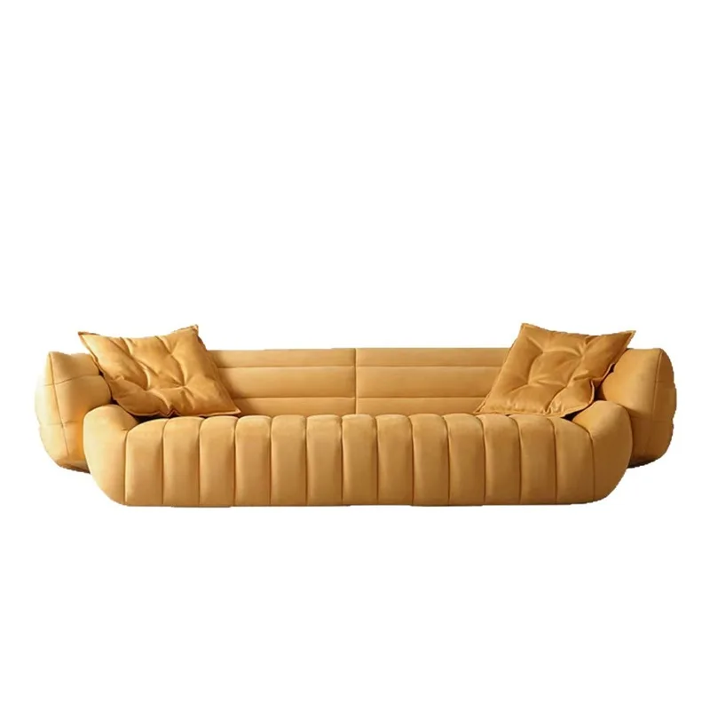 Italian minimalist straight row living room matte fabric sofa
Italian minimalist straight row living room matte fabric sofa