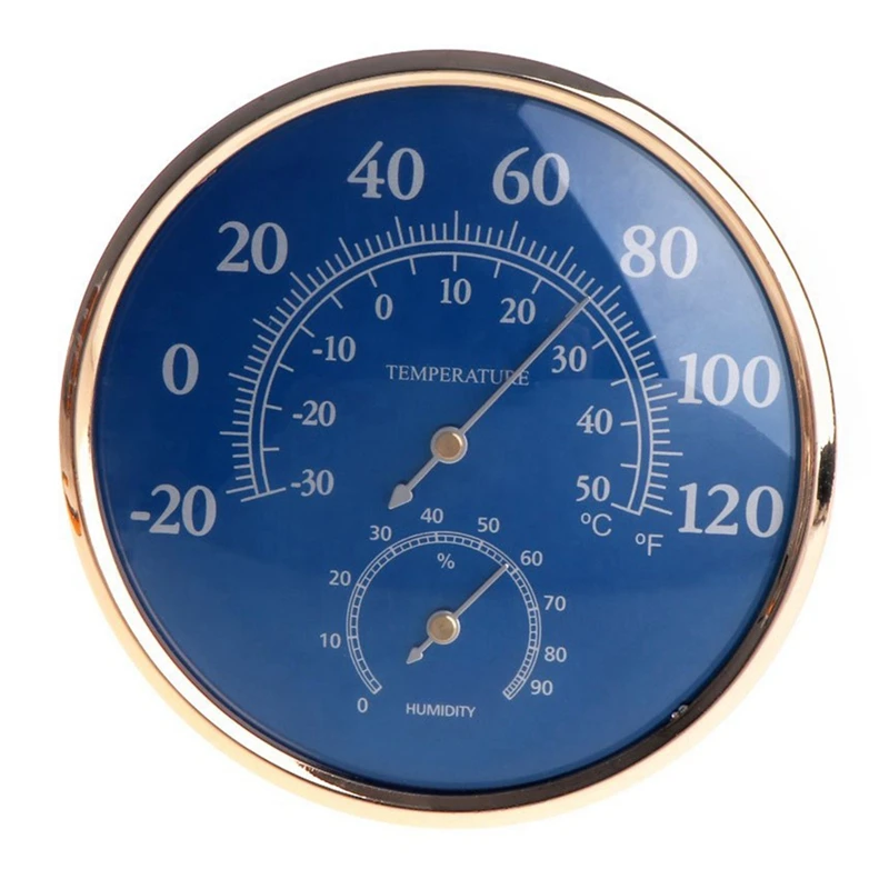 A21I-Round Thermometer Hygrometer High Curacy Temperature Humidity Meter Gauge Blue For Home Office
A21I-Round Thermometer Hygrometer High Curacy Temperature Humidity Meter Gauge Blue For Home Office