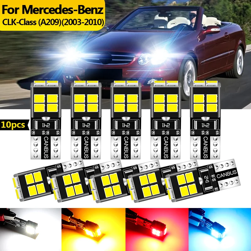 10 шт. 12 В для Mercedes-Benz CLK-Class A209 2002-2010 светодиодный габаритный фонарь стояночная лампа W5W T10 194 Canbus автомобильные аксессуары
10 шт. 12 В для Mercedes-Benz CLK-Class A209 2002-2010 светодиодный габаритный фонарь стояночная лампа W5W T10 194 Canbus автомобильные аксессуары