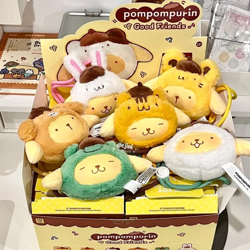 Genuine Pompompurin Good Friends Series Vinyl Plush Blind Box Pendant Cute Figure Doll Bag Keychain Collectible Toys Gift
Genuine Pompompurin Good Friends Series Vinyl Plush Blind Box Pendant Cute Figure Doll Bag Keychain Collectible Toys Gift