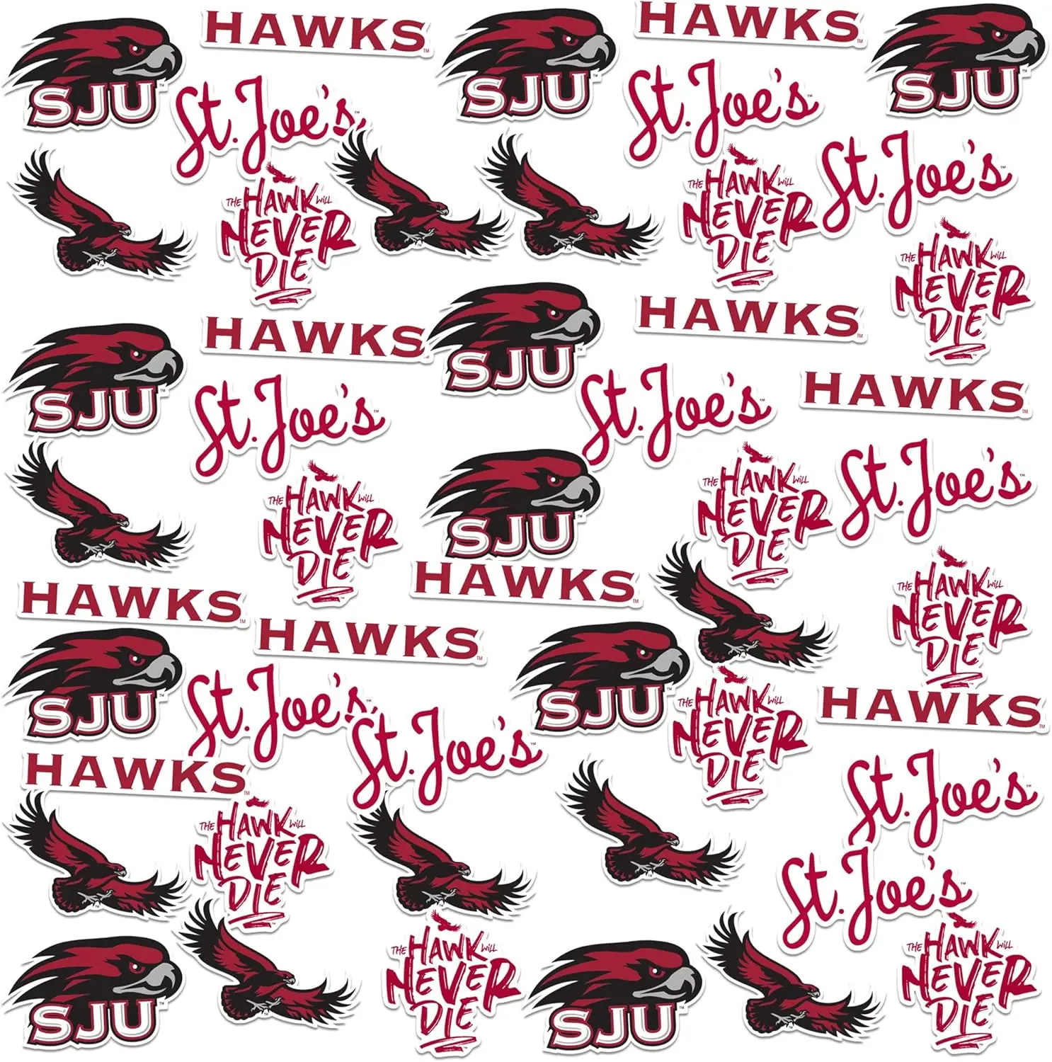 University Spirit Logo Stickers - 50 Pack Vinyl Decals for Laptops, Water Bottles, Scrapbooking
University Spirit Logo Stickers - 50 Pack Vinyl Decals for Laptops, Water Bottles, Scrapbooking
