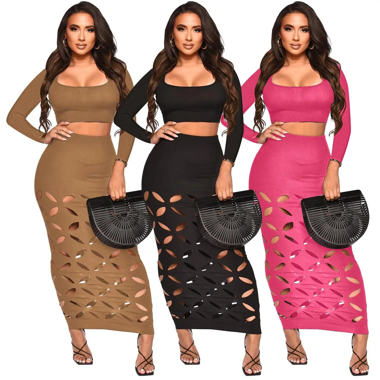 Sexy Hollow Out Tassel Dress for Women 2023 New Autumn Square Neck Long Sleeve See Through Night Bodycon Club Party Dresses Robe
Sexy Hollow Out Tassel Dress for Women 2023 New Autumn Square Neck Long Sleeve See Through Night Bodycon Club Party Dresses Robe