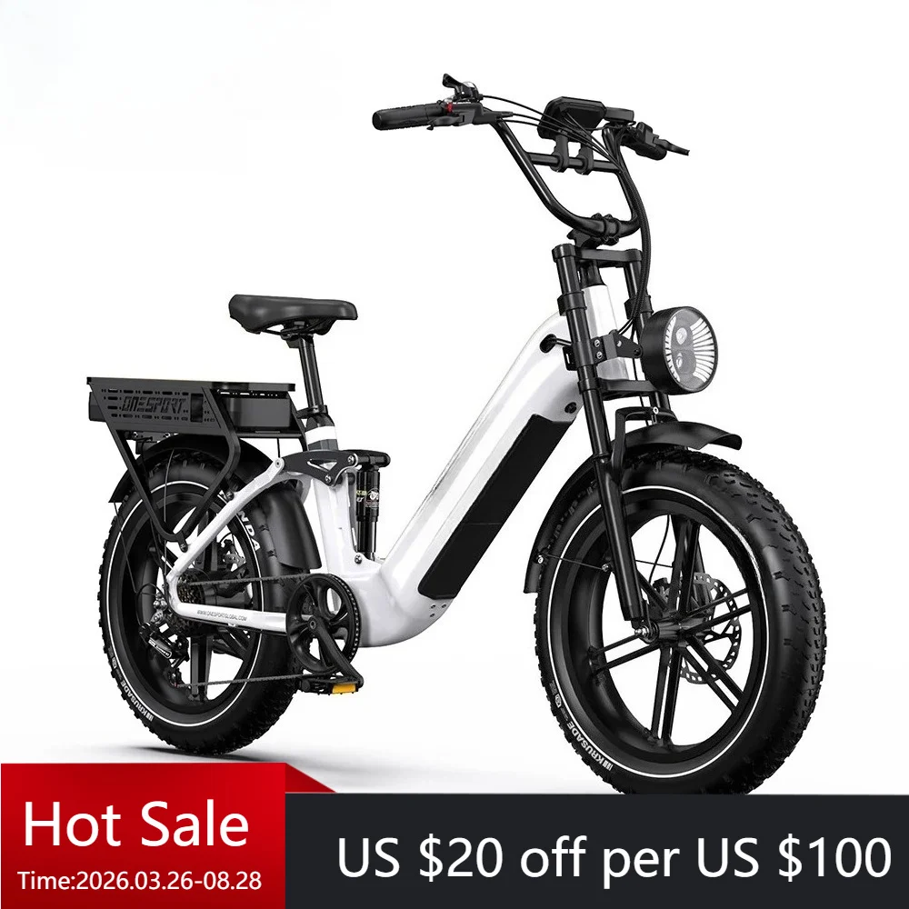 Tc OT08 Pro 7-speed 48V 250W brushless motor 20-inch wide tire hydraulic brake practical electric bicycle
Tc OT08 Pro 7-speed 48V 250W brushless motor 20-inch wide tire hydraulic brake practical electric bicycle
