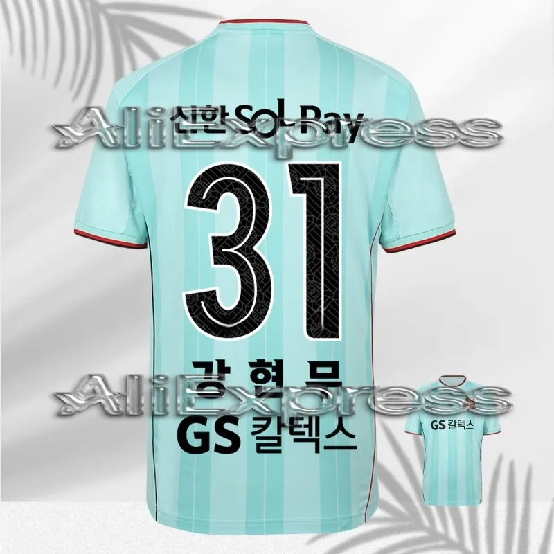 New Arrive Style 2025 FC Seoul Number 31 강현무 uniform top Football Jersey Man Women Soccer Sport T-Shirt Fashion Clothes Moto Tee
New Arrive Style 2025 FC Seoul Number 31 강현무 uniform top Football Jersey Man Women Soccer Sport T-Shirt Fashion Clothes Moto Tee