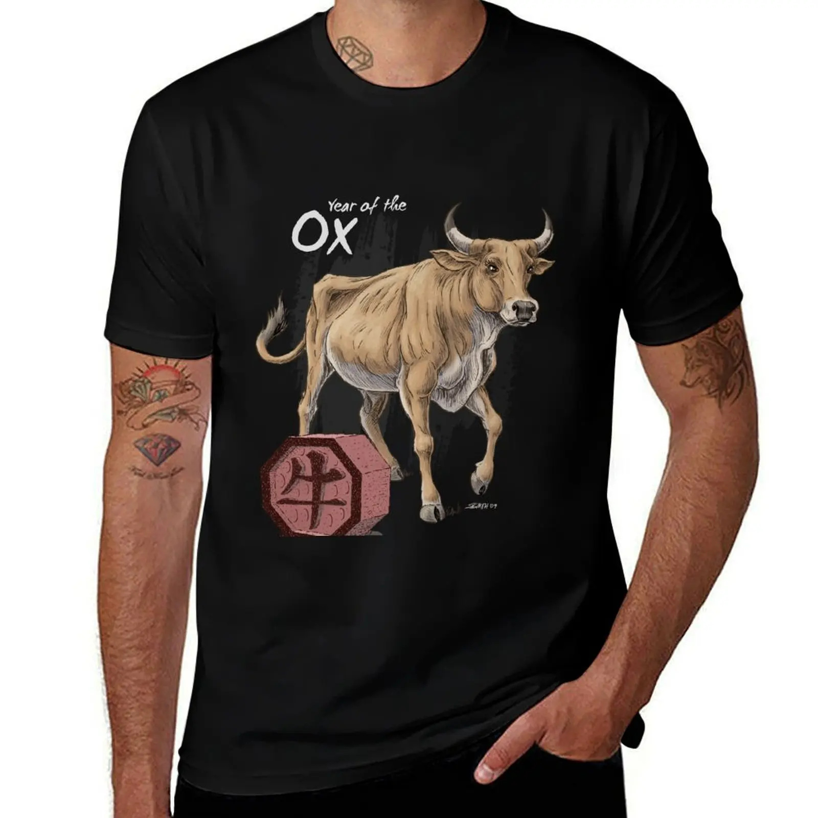 cotton shirt luxury 100% t the 100% T-Shirt man shirts) cotton dark t men of tshirt shirt (for Ox Year
cotton shirt luxury 100% t the 100% T-Shirt man shirts) cotton dark t men of tshirt shirt (for Ox Year