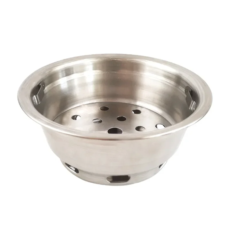Stainless steel charcoal plate charcoal basin
Stainless steel charcoal plate charcoal basin