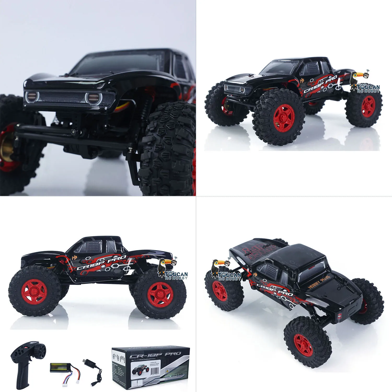 1/18 2,4G RC Rock Crawler Car CR18P PRO 4WD Гусеничный автомобиль с дистанционным управлением RTR Hobbywing Бесщеточный двигатель ESC USB Зарядное устройство
1/18 2,4G RC Rock Crawler Car CR18P PRO 4WD Гусеничный автомобиль с дистанционным управлением RTR Hobbywing Бесщеточный двигатель ESC USB Зарядное устройство