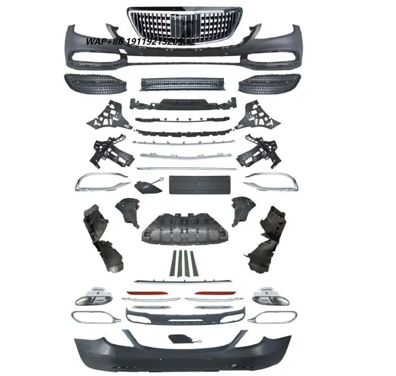 Full Body Kit for S Class W222 2014-2020 Upgrade to Style Front Rear Bumper Grille Complete Bodykit
Full Body Kit for S Class W222 2014-2020 Upgrade to Style Front Rear Bumper Grille Complete Bodykit