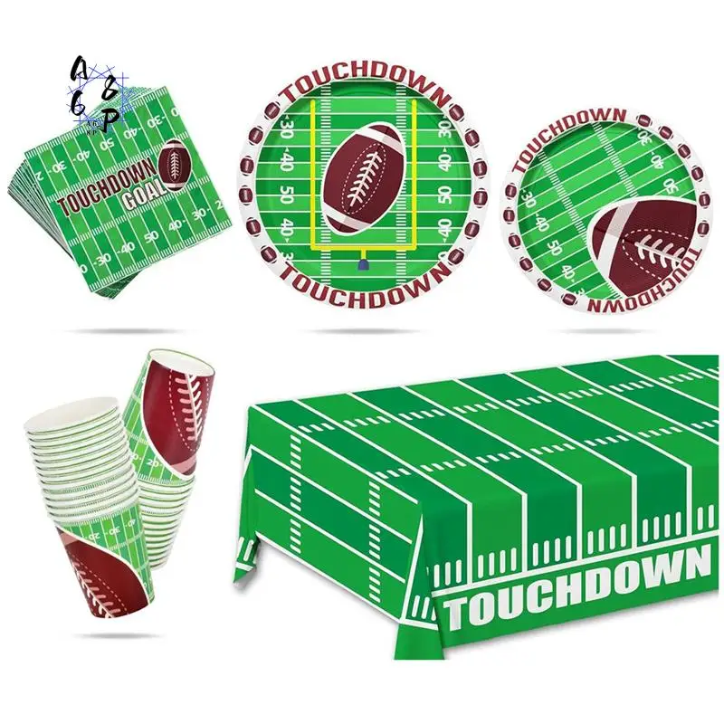 A68P-101 шт. Набор посуды на футбольную тематику, набор футбольной вечеринки, идеально подходящий для футбольной игры или дня рождения
A68P-101 шт. Набор посуды на футбольную тематику, набор футбольной вечеринки, идеально подходящий для футбольной игры или дня рождения