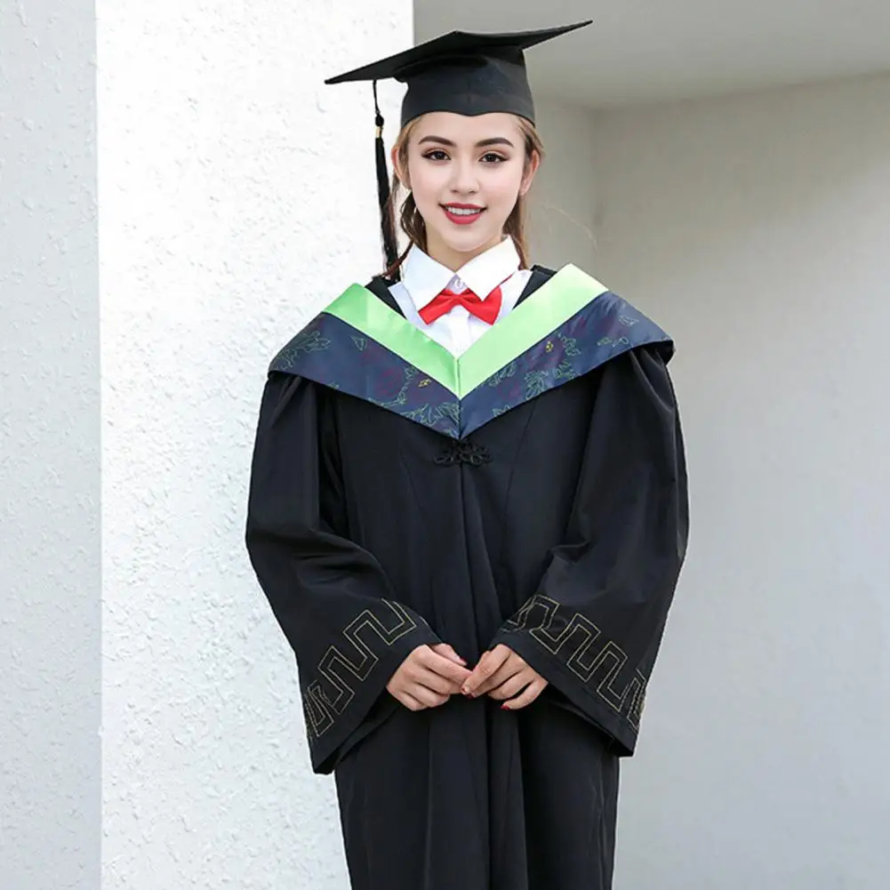 Bachelor Uniform Bachelor Graduation Outfit Bachelor Graduation Robe with Hat V Neck Knee-length Long Sleeve Gown Arts Student
Bachelor Uniform Bachelor Graduation Outfit Bachelor Graduation Robe with Hat V Neck Knee-length Long Sleeve Gown Arts Student