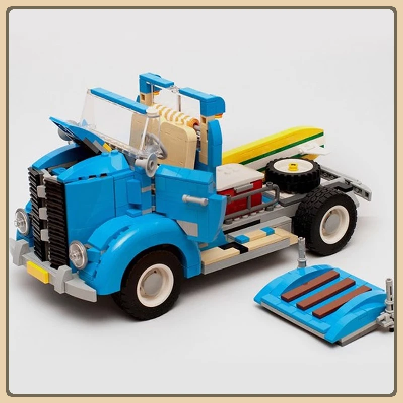 MOC-9001 Building blocks cars Vintage Truck front model Creative Gift Puzzle Building blocks Set
MOC-9001 Building blocks cars Vintage Truck front model Creative Gift Puzzle Building blocks Set