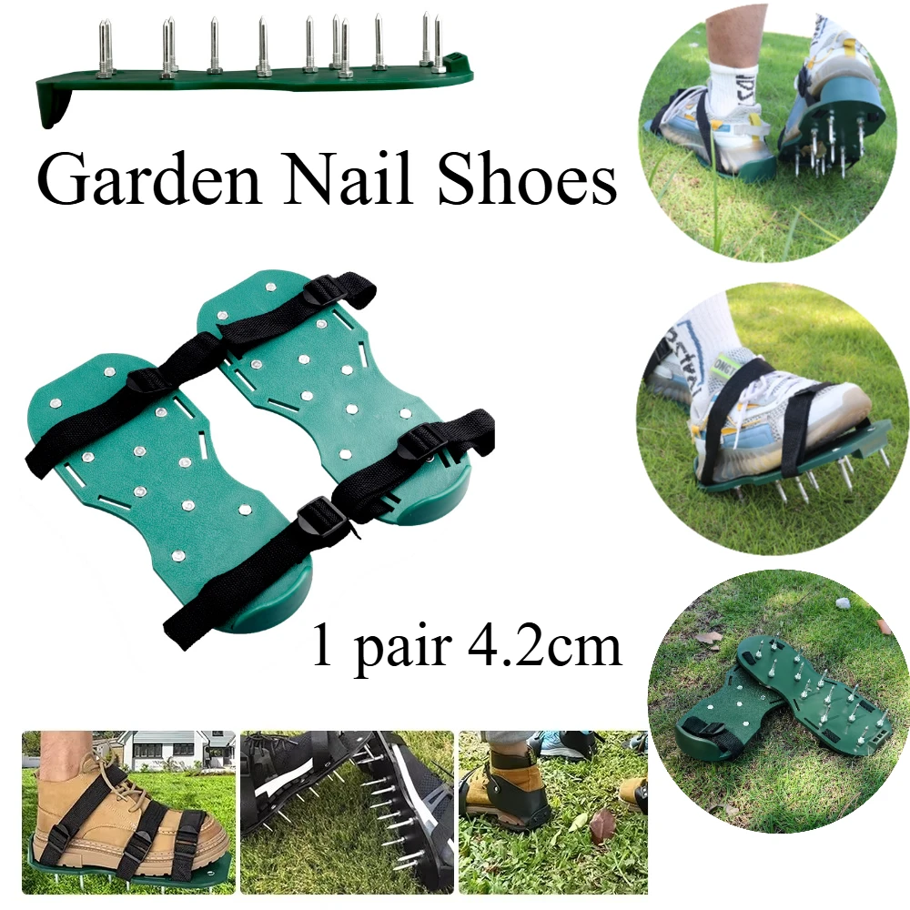 1 Pair 4.2cm Lawn Aerator Shoes Spike Shoes Aerator Tool Aeration Shoes for Epoxy Floor Yard Patio Garden Yard
1 Pair 4.2cm Lawn Aerator Shoes Spike Shoes Aerator Tool Aeration Shoes for Epoxy Floor Yard Patio Garden Yard