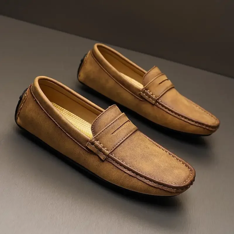 Autumn New Business Casual Leather Shoes Genuine Leather Soft Bottom Driving Slip-on Shoes Slip-on
Autumn New Business Casual Leather Shoes Genuine Leather Soft Bottom Driving Slip-on Shoes Slip-on