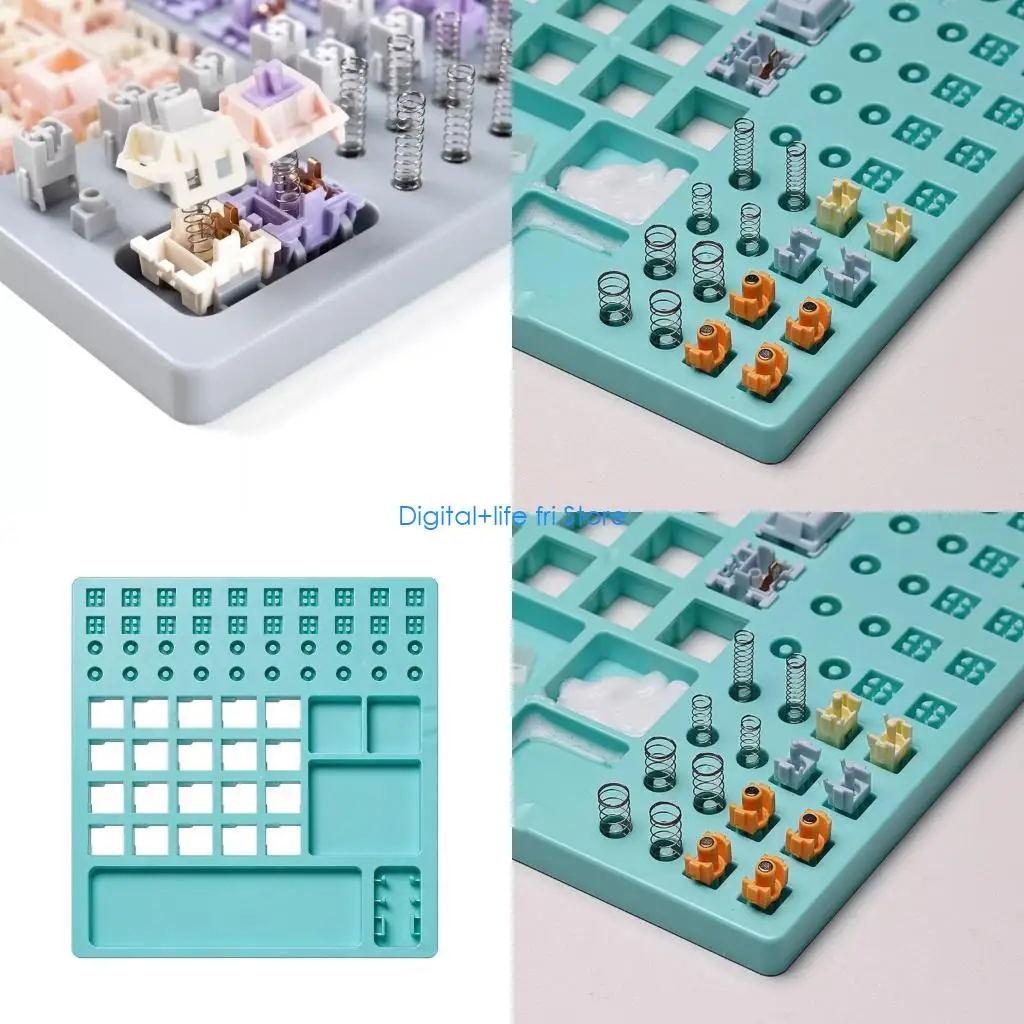 E06D Ergonomic Keyboards Modding Station With Integrated Parts Trays For Organized Workspaces
E06D Ergonomic Keyboards Modding Station With Integrated Parts Trays For Organized Workspaces