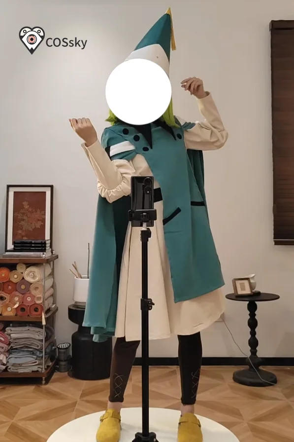 In stock Anime Witch Hat Atelier Coco Cosplay Costume Blue Sweet Campus Uniform Cloak Coat Halloween Carnival Coco Woman Dress
In stock Anime Witch Hat Atelier Coco Cosplay Costume Blue Sweet Campus Uniform Cloak Coat Halloween Carnival Coco Woman Dress