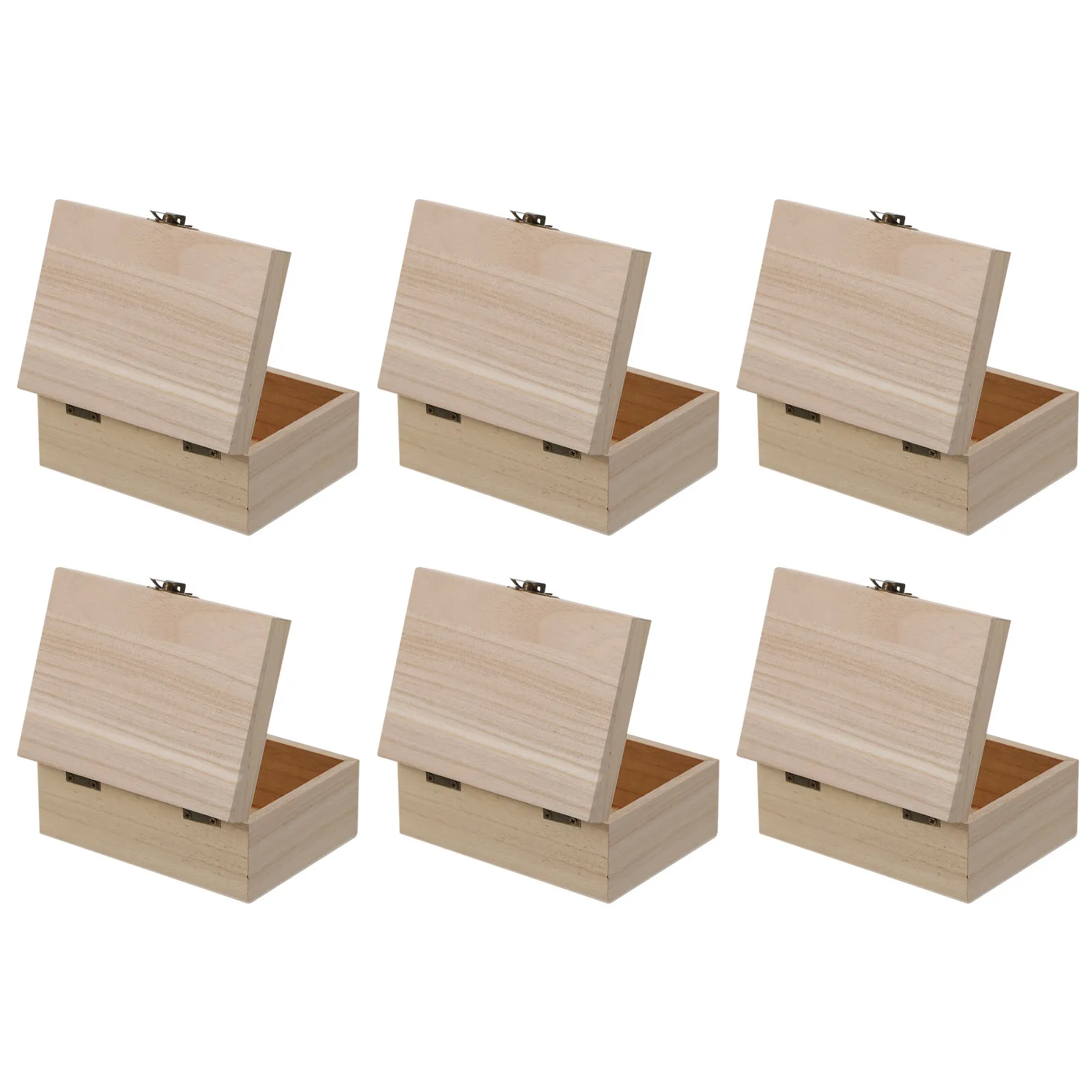 6 Pcs Rustic Retro Boxes Wood for Storage Cutlery Organizer with Lid Unfinished Crate Lids
6 Pcs Rustic Retro Boxes Wood for Storage Cutlery Organizer with Lid Unfinished Crate Lids