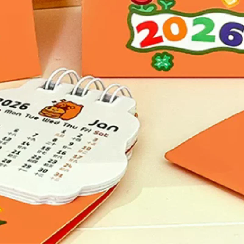 Настольный календарь-ежедневник «Мини-Капибара» 2026: карманный, портативный, для планирования, декора рабочего стола, офисных принадлежностей
Настольный календарь-ежедневник «Мини-Капибара» 2026: карманный, портативный, для планирования, декора рабочего стола, офисных принадлежностей