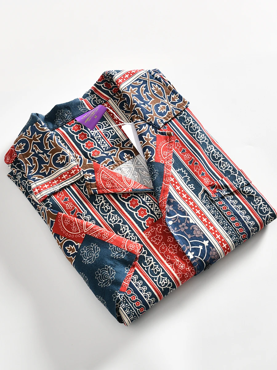 Classic Cuban Collar Men's Summer Shirt Pure Cotton Short Sleeve Beach Hawaii Flower Shirt Versatile Youth Fashion Cotton Shirt
Classic Cuban Collar Men's Summer Shirt Pure Cotton Short Sleeve Beach Hawaii Flower Shirt Versatile Youth Fashion Cotton Shirt