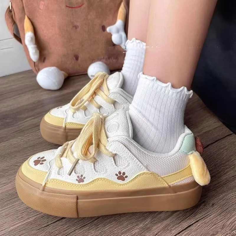 Anime Cute Sanrios Shoes Woman Anti-Slip Sneakers Cartoon Pompom Purins Student Versatile Skate Shoes Girls Thick Soled Shoes
Anime Cute Sanrios Shoes Woman Anti-Slip Sneakers Cartoon Pompom Purins Student Versatile Skate Shoes Girls Thick Soled Shoes